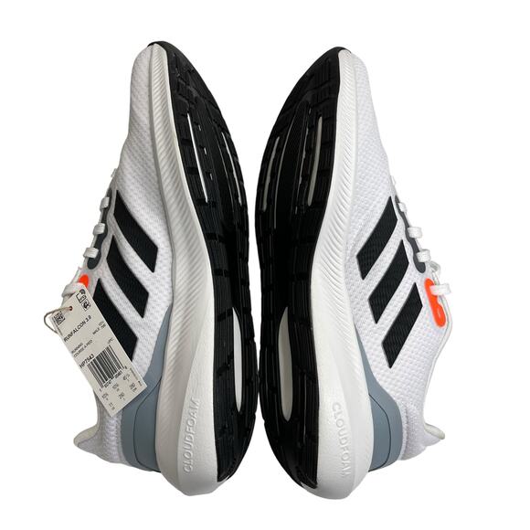 Adidas Runfalcon 3.0 Mens Athletic Trail Shoes Size 11 White/Orange/Gray main image 8